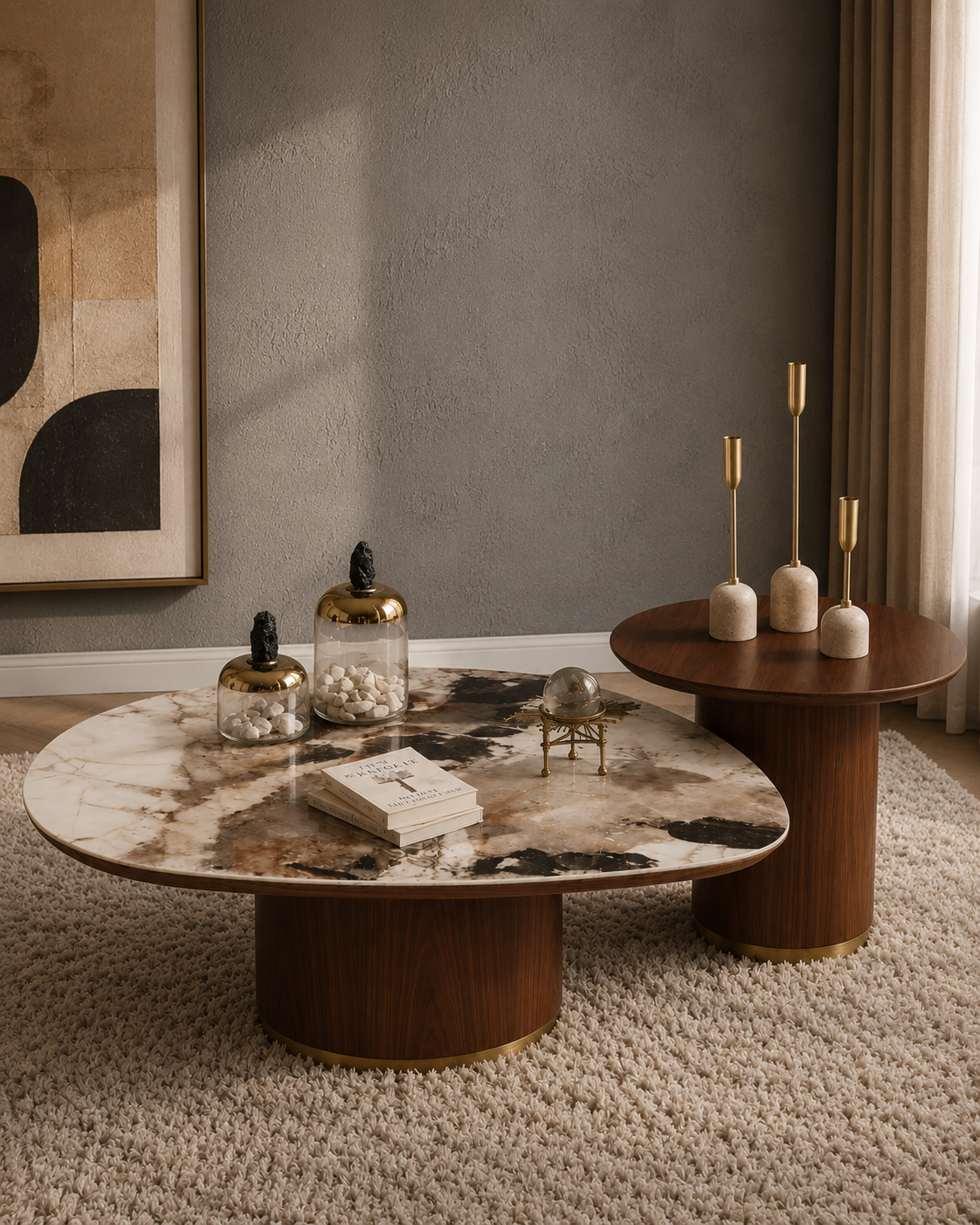 Regalia Marble Coffee Table