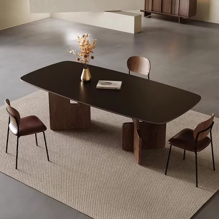 Puzzle Veneer Dining Table