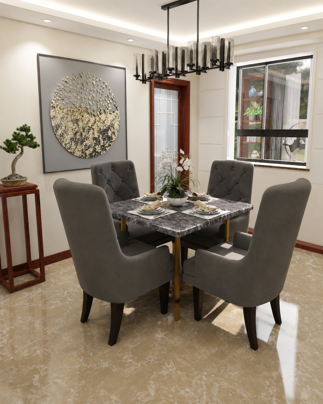 Olinda 4 Seater Dining Table