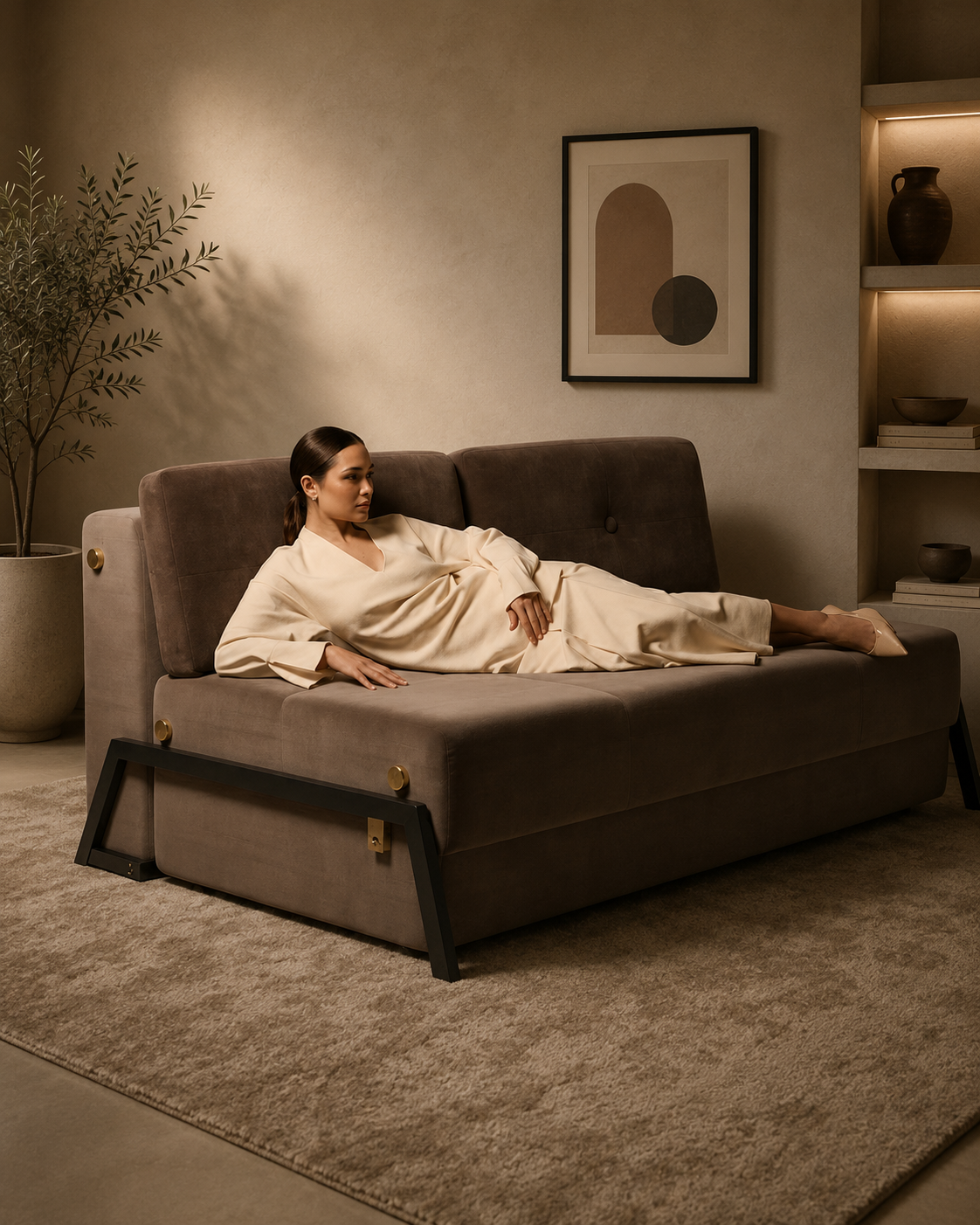 Claire Sofa Cum Bed